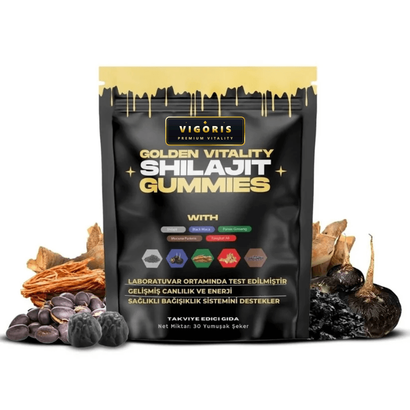 VIGORIS Golden Vitality Shilajit Gummies